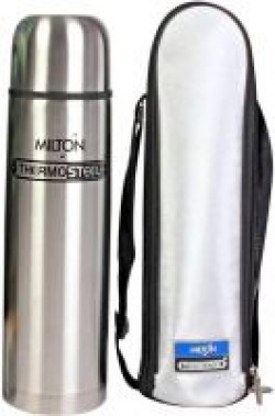 Milton Thermosteel Flip lid 1000 ml Flask  (Pack of 1, Silver)