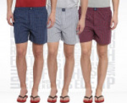 Metronaut Checkered Men's Boxer(Pack of 3) starts from Rs.435