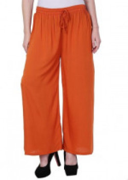 Shyaamla Relaxed Women Orange Trousers