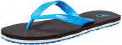 United Colors of Benetton Men's Blue-Black Flip-Flops and House Slippers - 6 UK/India (40 EU)