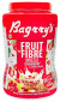 Bagrry's Fruit & Fibre Strawberry Muesli 1Kg Jar