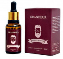 Grandeur Beard Oil For Beard Growth- 30ml with Jojoba and Argan Oil