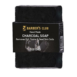 Barber's Club Hand Made Organic Charcoal Soap - 100 g