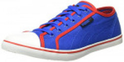 Puma Men's Royal Blue-High Risk Red Sneakers - 9 UK/India (43 EU)(36176112)