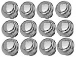 Smart Shophar Stainless Steel Door knob Buick Silver Pack of 12 Pieces