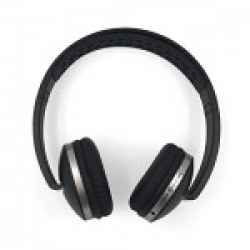 Envent Saber 300 Bluetooth Headphone with Mic and FM (Black)