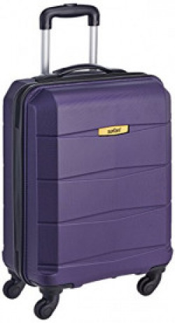 Safari Polycarbonate 56 Ltrs Purple Hardsided Carry On (REGLOSS ANTISCRATCH 4W 55 Purple)