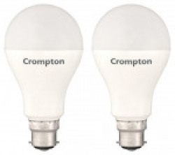 Crompton LED14DFCDLA67-PRO-2 Base B22 14-Watt LED Bulb (Pack of 2, White)