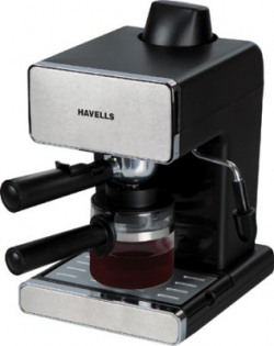 Havells Donato Espresso Coffee Maker(Stainless Steel, Black)