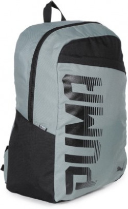 Puma Pioneer I 24 L Laptop Backpack(Grey, Black)