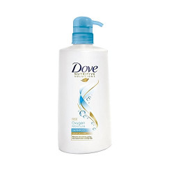 Dove Oxygen Moisture Shampoo, 650ml