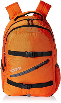 American Tourister 23 Lts Orange Laptop Backpack (ZAP 2016)