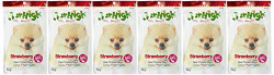 JerHigh Strawberry Dog Treats, 70 g (Pack of 6)