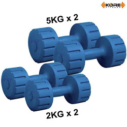 Kore K-DM-2kg +5kg-Combo 161 Dumbbells Set