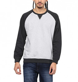 AMERICAN CREW Men's Colorblock Sweatshirt at Rs 399 Only  50% off 