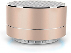 Photron PHT-P10-SPKR-GL 3 W Bluetooth Speaker(Gold, Stereo Channel)