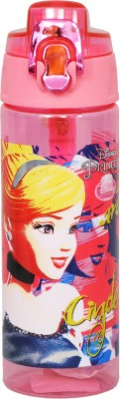 Disney Cinderella 600 ml Water Bottle(Set of 1, Multicolor)