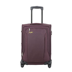 Skybags Footloose Napier Polyester 66 cms Raisin Softsided Suitcase (STNPW66ERRN)