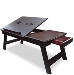 Victor Wood Portable Laptop Table(Finish Color - walnut brown)