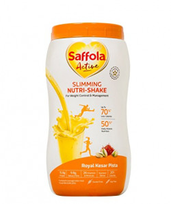 Saffola Active Slimming Nutri-Shake, Royal Kesar Pista, 400 gm