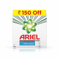 Ariel Matic Top Load Detergent Washing Powder - 3 kg (Rupees 150 Off).  Subscribe at 349.