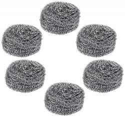 Gala Steel Scrubber Combo Set (Pack of 6)