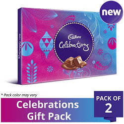 Cadbury Celebrations Assorted Chocolate Gift Pack, 193.5g (Pack of 2)
