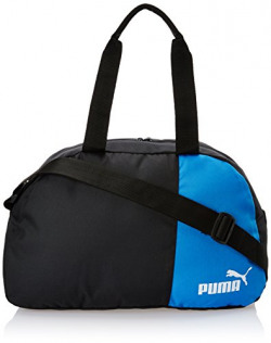 Puma Black and Team Power Blue Polyester Messenger Bag (7291002)