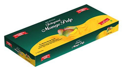 Nature's First- Festive Gift Box Totapuri Mango Pulp, 100 Grams (Pack of 6)