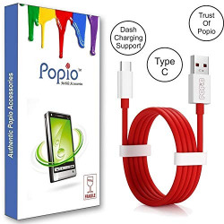 POPIO Type C Dash Charging USB Data Cable for OnePlus Devices