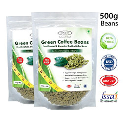 Sinew Nutrition Green Coffee Beans for Weight Management - 400 g + 100 g Free (250 g x 2 Piece)