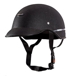 Autofy Habsolite All Purpose Safety Helmet with Strap (Black, Free Size)