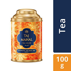 Taj Mahal Karipatta Tea Handcrafted Masala Chai Blend, 100g