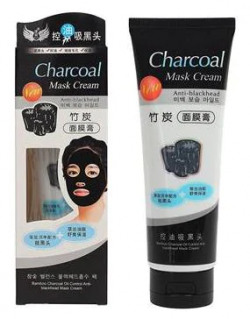 Shopeleven Charcoal Mask Cream Anti Blackhead, OIL CONTROL, Deep Cleaning Super Strength Peel Off