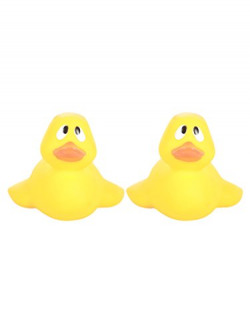 Mee Mee Floating Squeezy Bath Toys, Duck, Yellow (Pack of 2) @106.