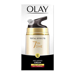 Olay Total Effects Day Cream 7 in 1 Normal SPF 15 (Up to 2x power for skin renewal), 50gm