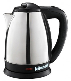 Kitchoff Stainless Steel Multipurpose Automatic Electric Kettle for Home, 1.8L, Standard (Silver, Kl3)