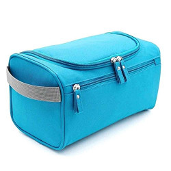PETRICE Toiletry Case Organiser Bag (Blue)