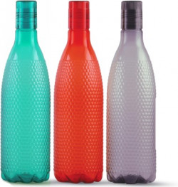 Flipkart SmartBuy Oliveware HoneyComb Set of 3 1000 ml Bottle(Pack of 3, Multicolor)