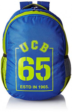 United Colors of Benetton 34 Ltrs Blue School Backpack (0IP6SCHBPBL2I)