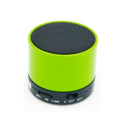 Royal Rechargeable Hands-free LED Wireless Bluetooth Speaker with Calling Feature FM Radio and SD Card Slot for Xiaomi Redmi Note 4G (Green)