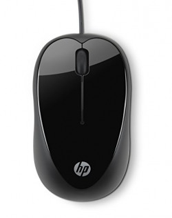 HP Original X1000 Wired Mouse (Black/Grey)