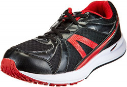 Fila Men's Element II Black and Red Running Shoes - 6 UK/India (40 EU)