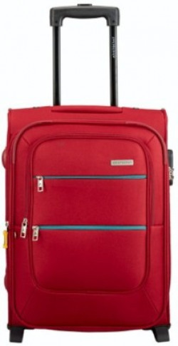 Aristocrat Vito 2W Strolly 53 Red Expandable  Cabin Luggage - 20 inch(Red)