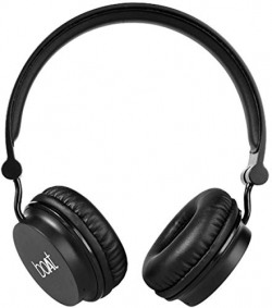 Boat Rockerz 400 On-Ear Bluetooth Headphones (Carbon Black)