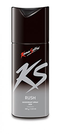 Kama Sutra Deodorant for Men, Rush, 150ml
