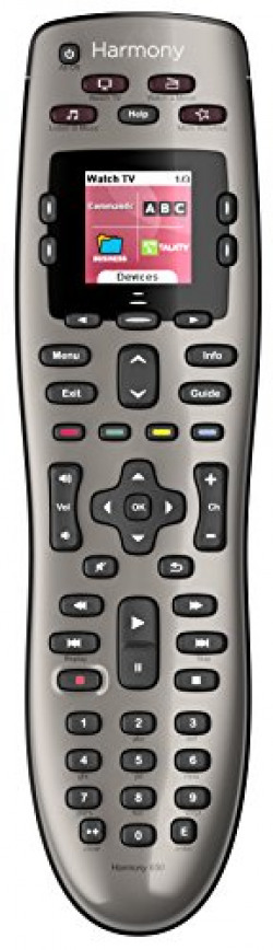 Logitech Harmony 650 Remote Control (Silver)