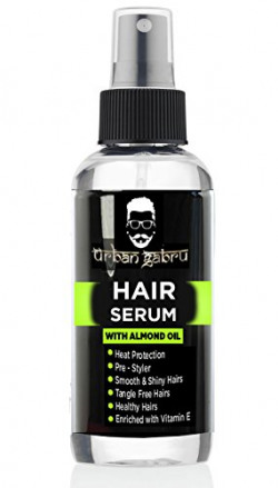 UrbanGabru Hair Serum with Almond oil for Men and Women, 100ml