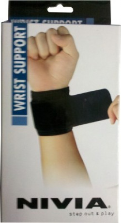 Nivia WS-583 Wrist Support (L, Black)