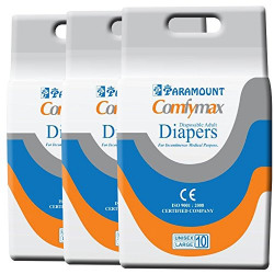 Paramount Comfymax Premium Adult Diapers - 30 Count (Large)